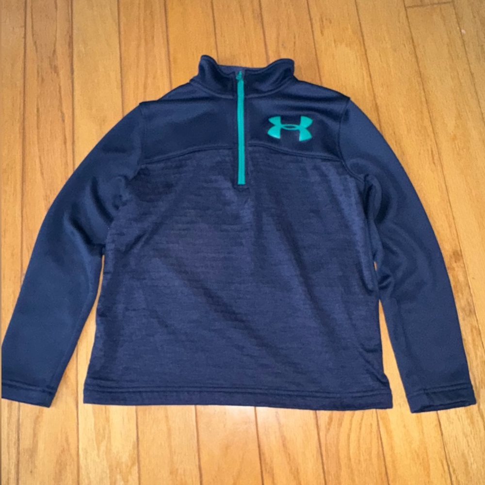 Under Armour boys 1/2 zip pullover small